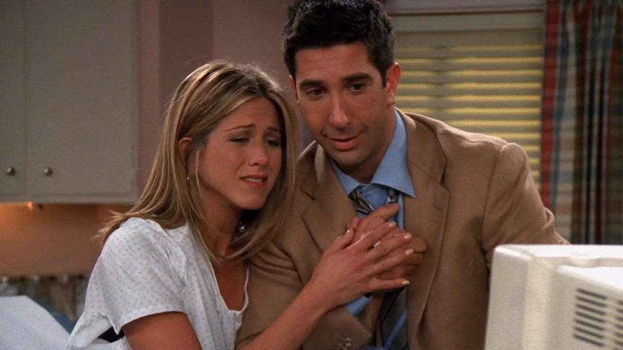 Na opinião de David Schwimmer, Ross e Rachel estavam dando um tempo em ‘Friends’