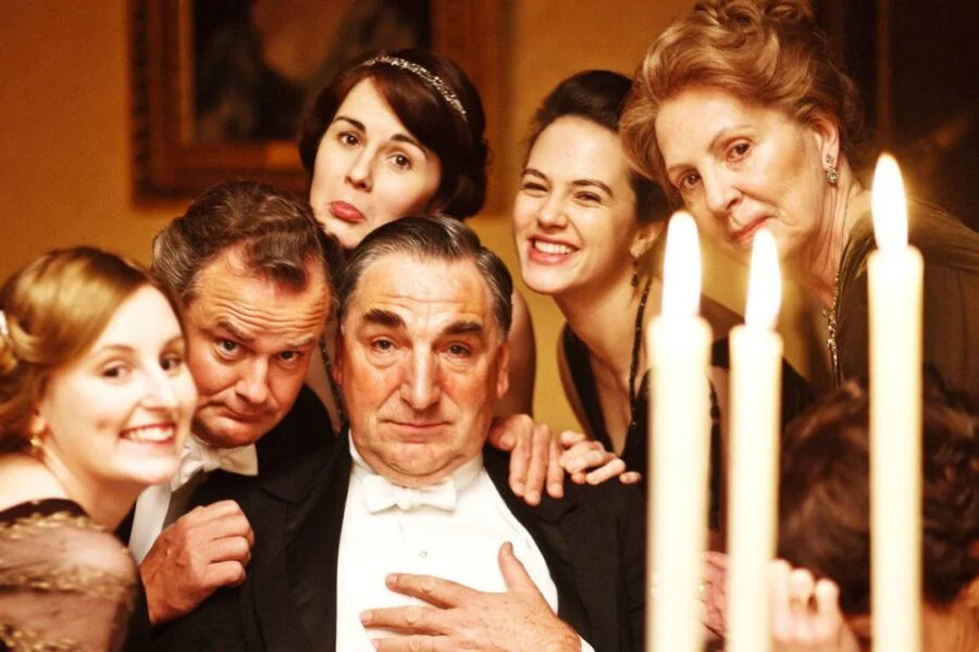 Nos bastidores de Downton Abbey