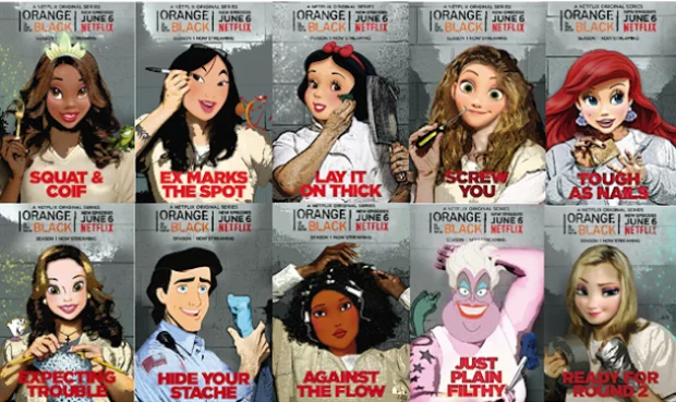 OITNB: série ganha paródias com princesas da Disney