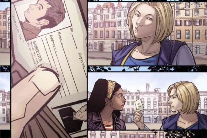 doctor who crossover David Tennant e Jodie Whittaker se encontram nos quadrinhos de 'Doctor Who'