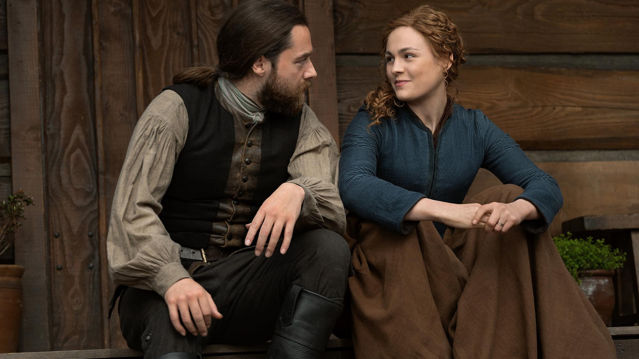 outlander 6 temporada - brianna e roger
