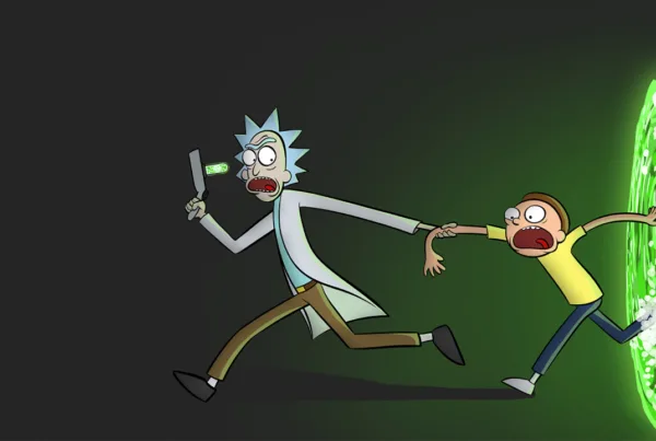 ricky and morty anime