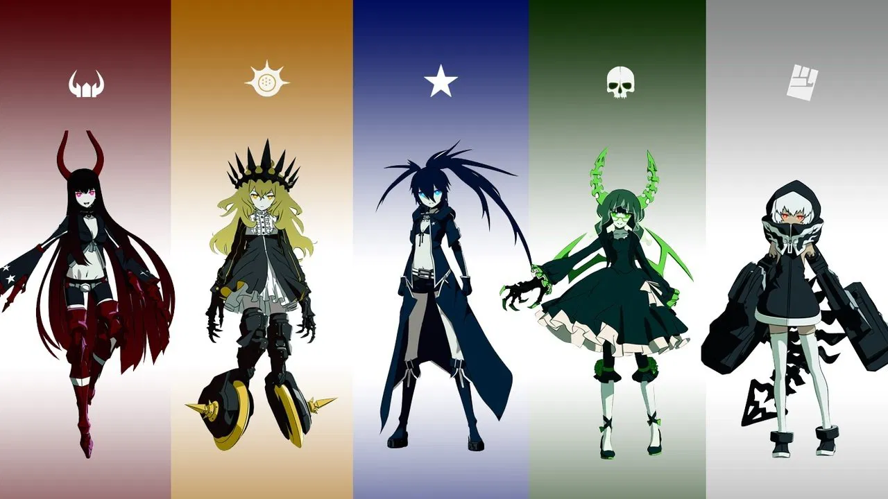 Black Rock Shooter - animes no disney plus