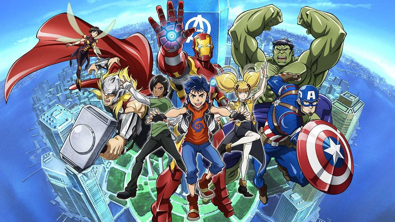futuros vingadores anime