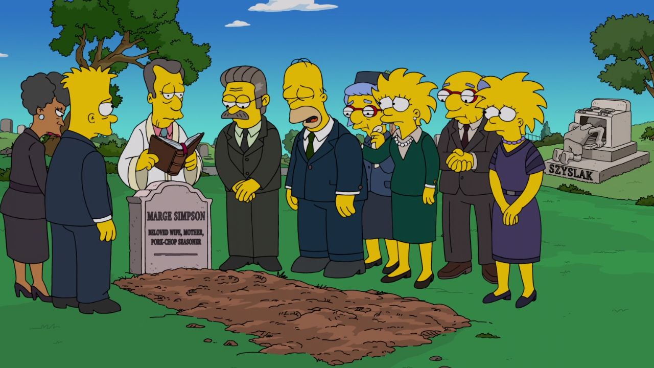 morte de marge simpson