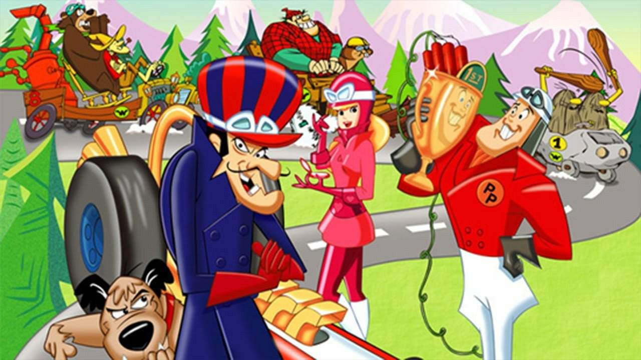 A Corrida Maluca - séries animadas clássicas