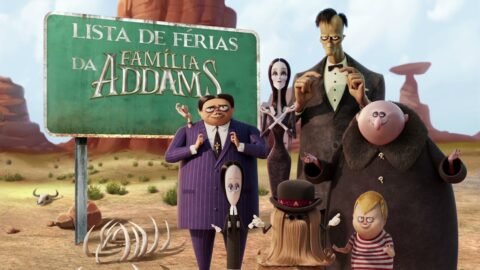 família addams animação